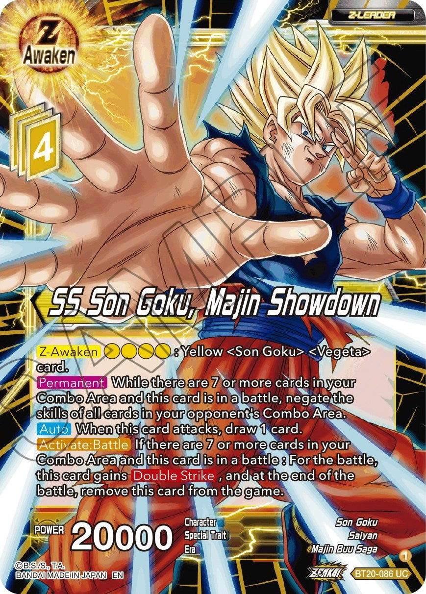 SS Son Goku, Majin Showdown (BT20-086) [Power Absorbed] | North Valley Games