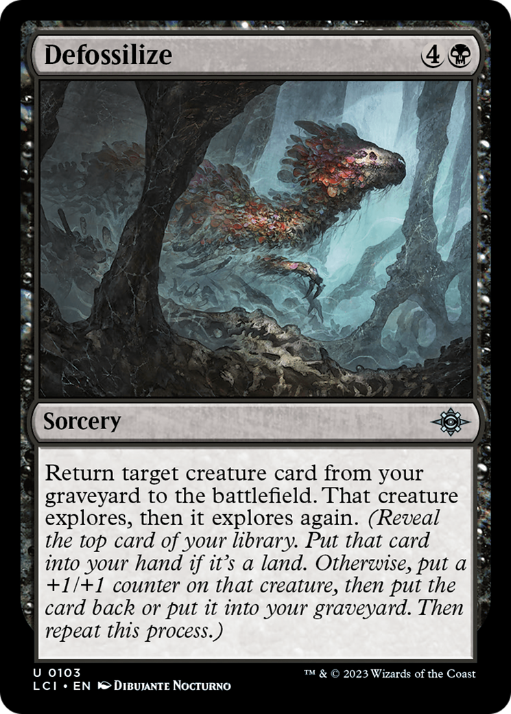 Defossilize [The Lost Caverns of Ixalan] | North Valley Games