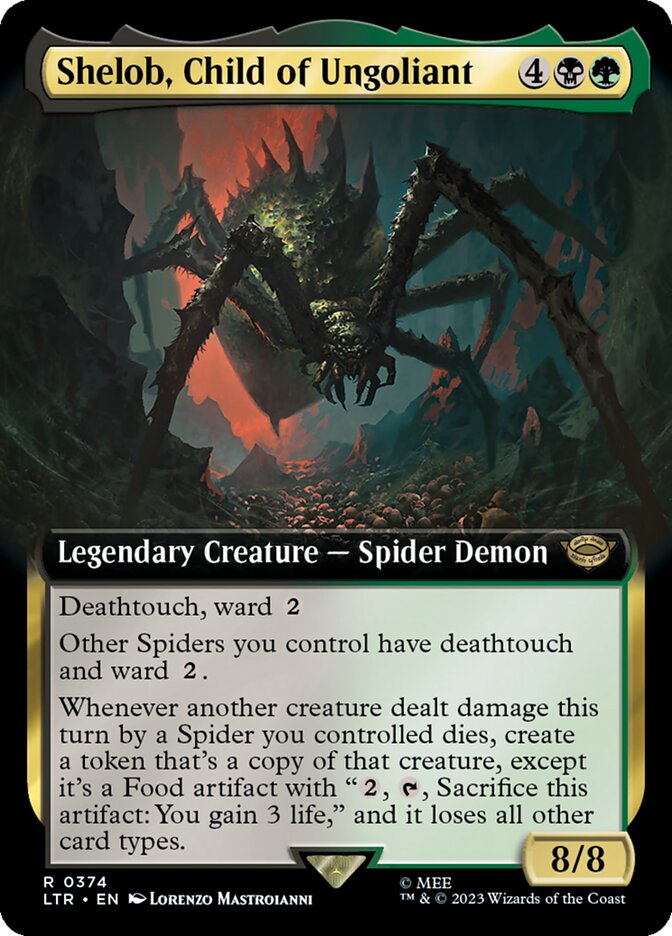 Shelob, Child of Ungoliant (Extended Art) [The Lord of the Rings: Tales of Middle-Earth] | North Valley Games