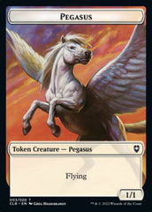 Treasure // Pegasus Double-Sided Token [Commander Legends: Battle for Baldur's Gate Tokens] | North Valley Games