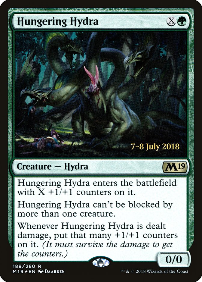 Hungering Hydra [Core Set 2019 Prerelease Promos] | North Valley Games