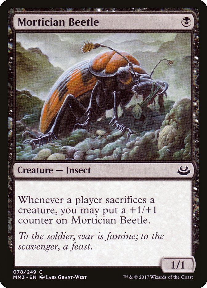 Mortician Beetle [Modern Masters 2017] | North Valley Games