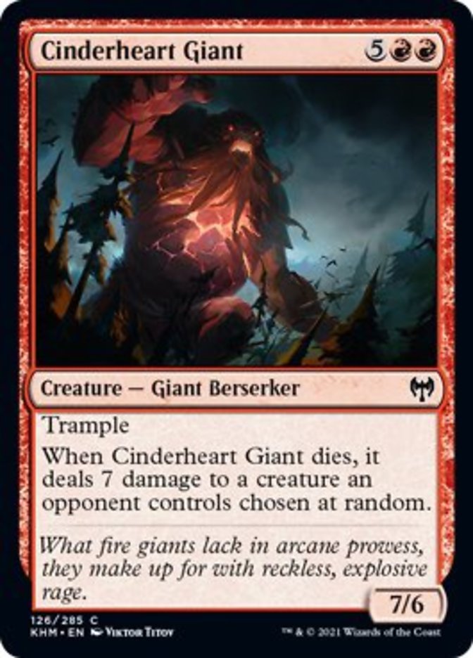 Cinderheart Giant [Kaldheim] | North Valley Games