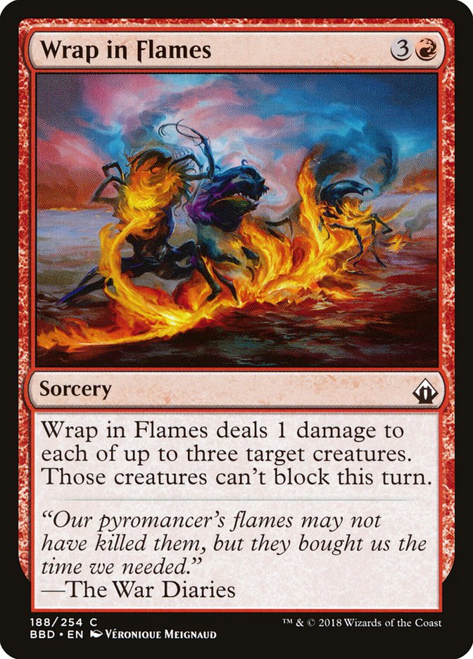 Wrap in Flames [Battlebond] | North Valley Games