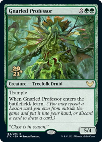 Gnarled Professor [Strixhaven: School of Mages Prerelease Promos] | North Valley Games