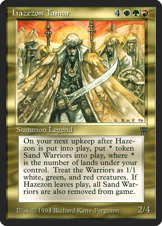 Hazezon Tamar [Legends] | North Valley Games
