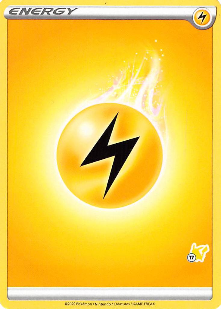Lightning Energy (Pikachu Stamp #17) [Battle Academy 2022] | North Valley Games