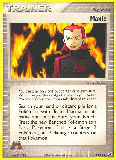 Maxie (73/95) [EX: Team Magma vs Team Aqua] | North Valley Games