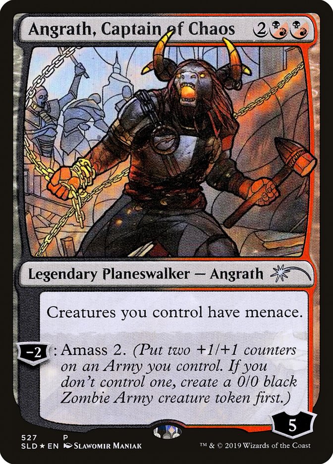 Angrath, Captain of Chaos (Stained Glass) [Secret Lair Drop Promos] | North Valley Games