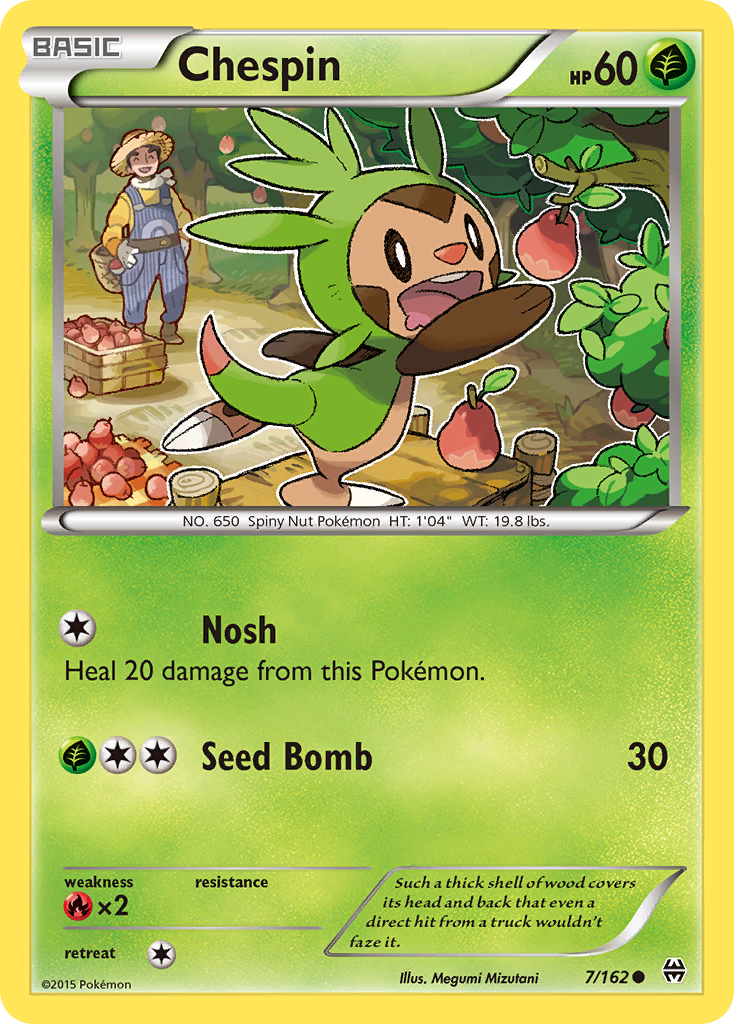 Chespin (7/162) [XY: BREAKthrough] | North Valley Games