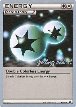 Double Colorless Energy (92/99) (CMT - Zachary Bokhari) [World Championships 2012] | North Valley Games