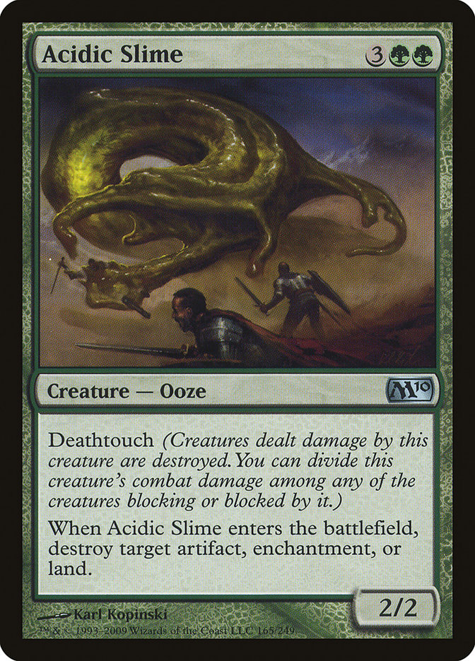 Acidic Slime [Magic 2010] | North Valley Games