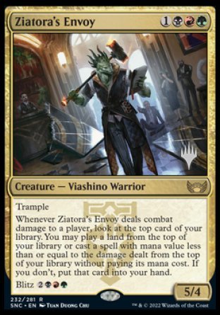 Ziatora's Envoy (Promo Pack) [Streets of New Capenna Promos] | North Valley Games