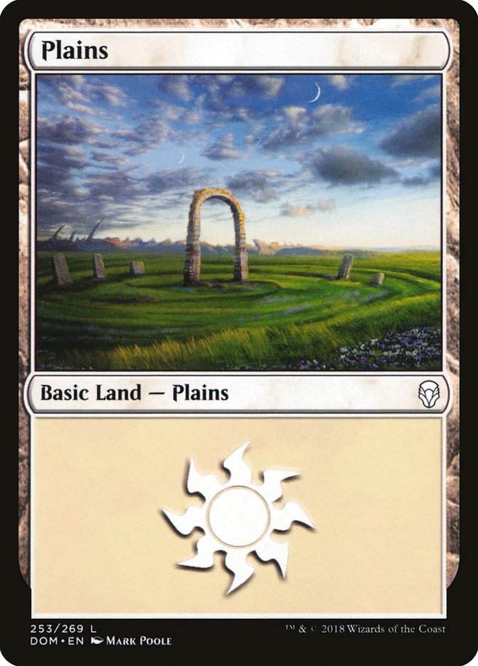 Plains (253) [Dominaria] | North Valley Games