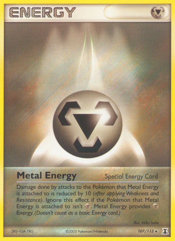 Metal Energy (107/113) [EX: Delta Species] | North Valley Games