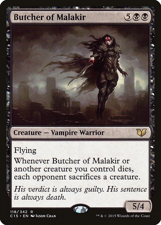Butcher of Malakir [Commander 2015] | North Valley Games