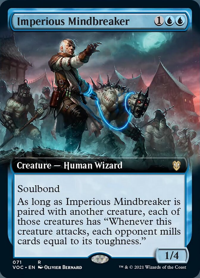 Imperious Mindbreaker (Extended Art) [Innistrad: Crimson Vow Commander] | North Valley Games