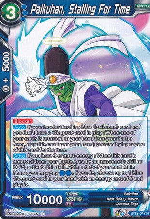 Paikuhan, Stalling for Time (BT12-042) [Vicious Rejuvenation] | North Valley Games