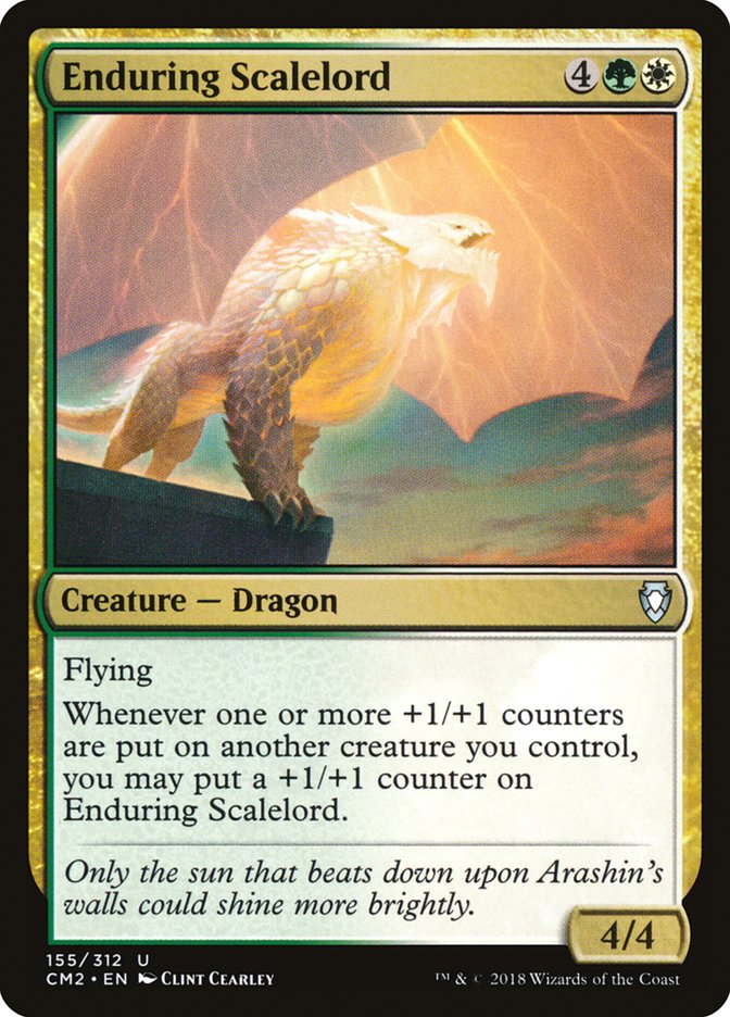 Enduring Scalelord [Commander Anthology Volume II] | North Valley Games
