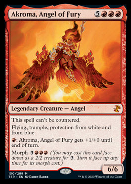 Akroma, Angel of Fury [Time Spiral Remastered] | North Valley Games