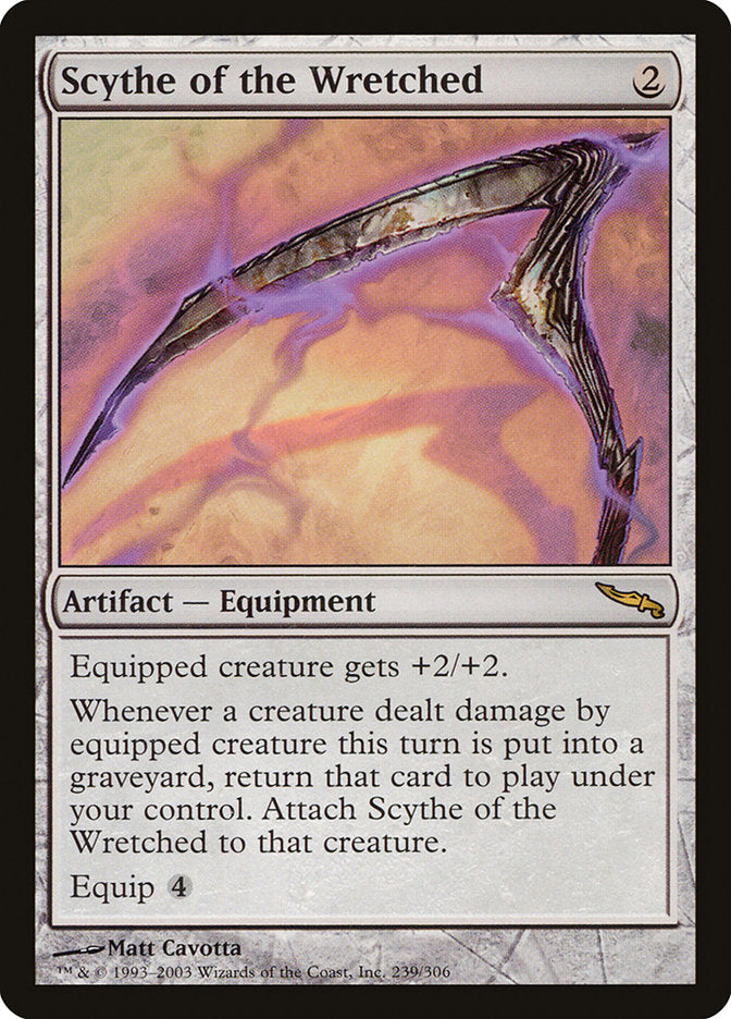 Scythe of the Wretched [Mirrodin] | North Valley Games