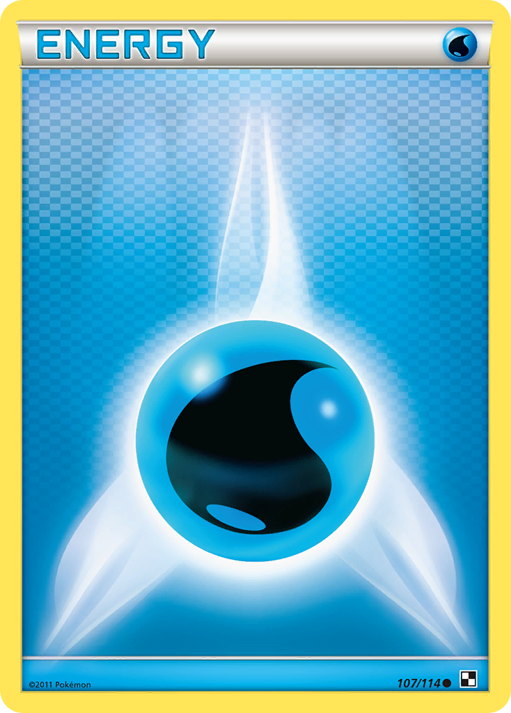 Water Energy (107/114) [Black & White: Base Set] | North Valley Games