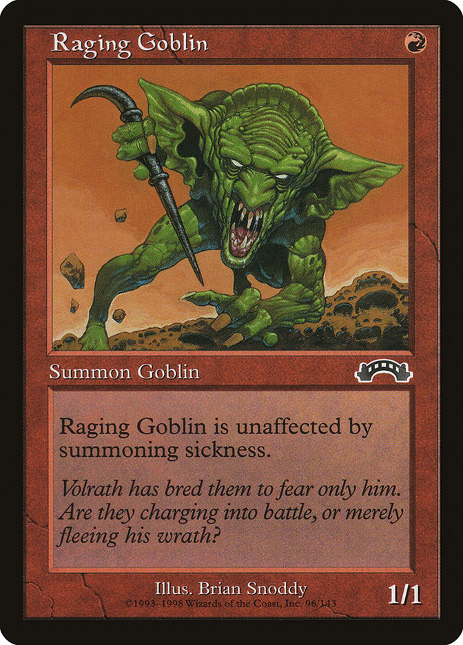 Raging Goblin [Exodus] | North Valley Games