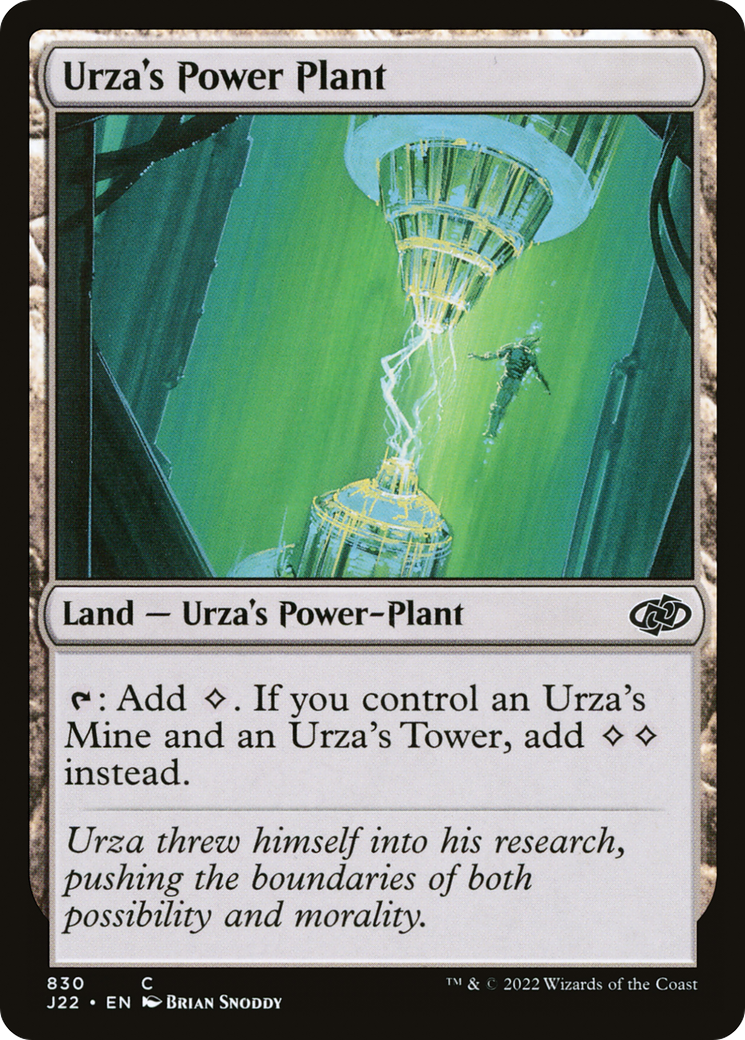 Urza's Power Plant [Jumpstart 2022] | North Valley Games