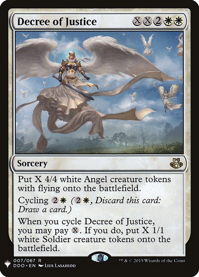 Decree of Justice [Mystery Booster] | North Valley Games