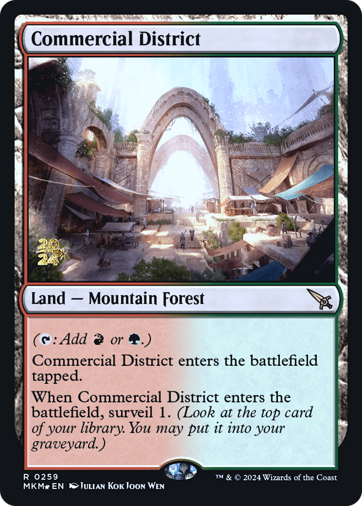 Commercial District [Murders at Karlov Manor Prerelease Promos] | North Valley Games