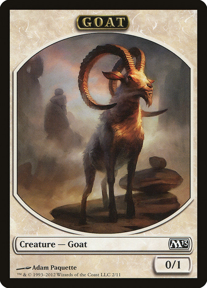 Goat Token [Magic 2013 Tokens] | North Valley Games