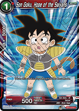 Son Goku, Hope of the Saiyans (Common) (BT13-019) [Supreme Rivalry] | North Valley Games