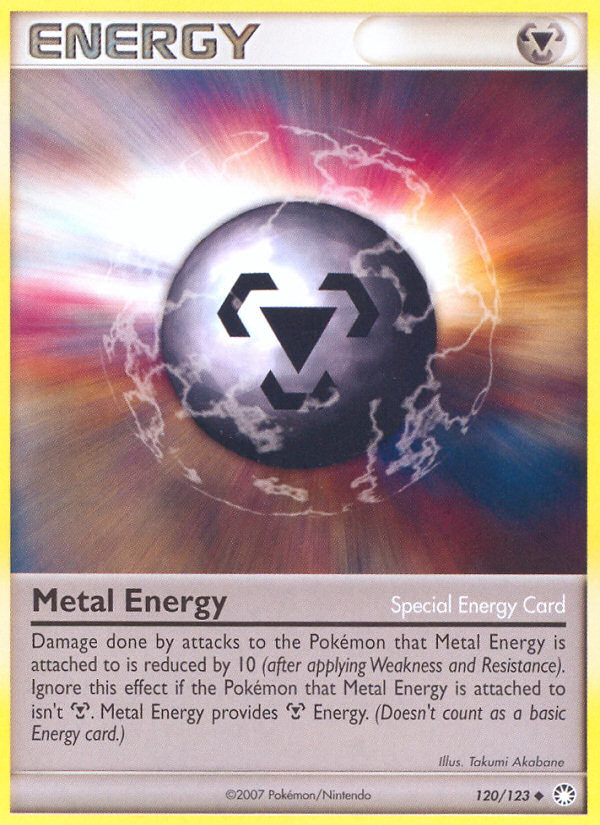 Metal Energy (120/123) [Diamond & Pearl: Mysterious Treasures] | North Valley Games
