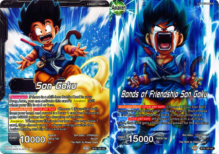 Son Goku // Bonds of Friendship Son Goku (BT6-105) [Destroyer Kings] | North Valley Games