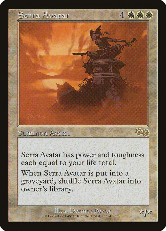 Serra Avatar [Urza's Saga] | North Valley Games