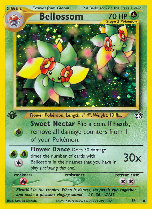 Bellossom (3/111) [Neo Genesis 1st Edition] | North Valley Games