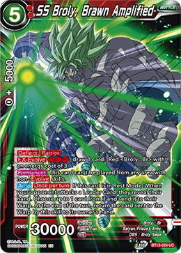 SS Broly, Brawn Amplified (Uncommon) (BT13-024) [Supreme Rivalry] | North Valley Games
