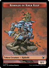 Bird // Kobolds of Kher Keep Double-Sided Token [March of the Machine Commander Tokens] | North Valley Games