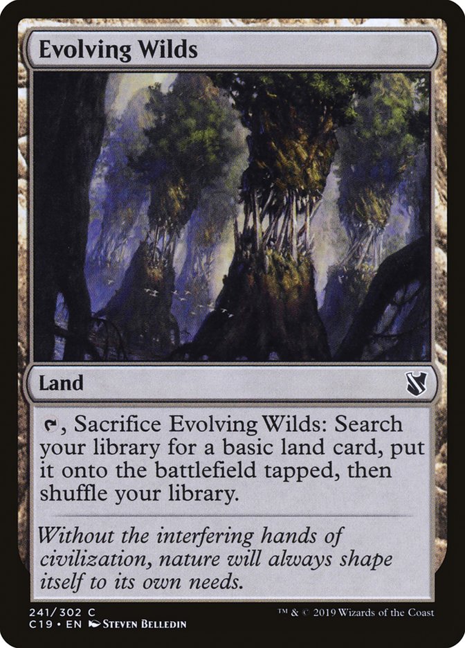 Evolving Wilds [Commander 2019] | North Valley Games