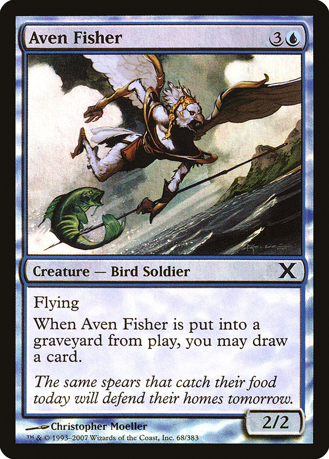 Aven Fisher (Premium Foil) [Tenth Edition] | North Valley Games