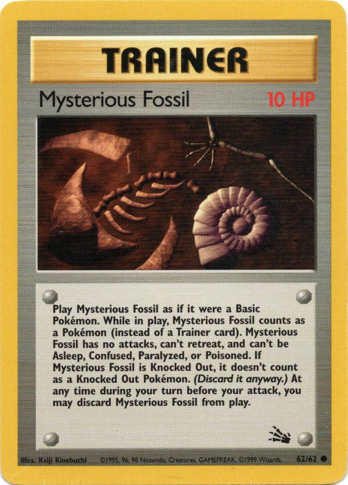 Mysterious Fossil (62/62) [Fossil Unlimited] | North Valley Games