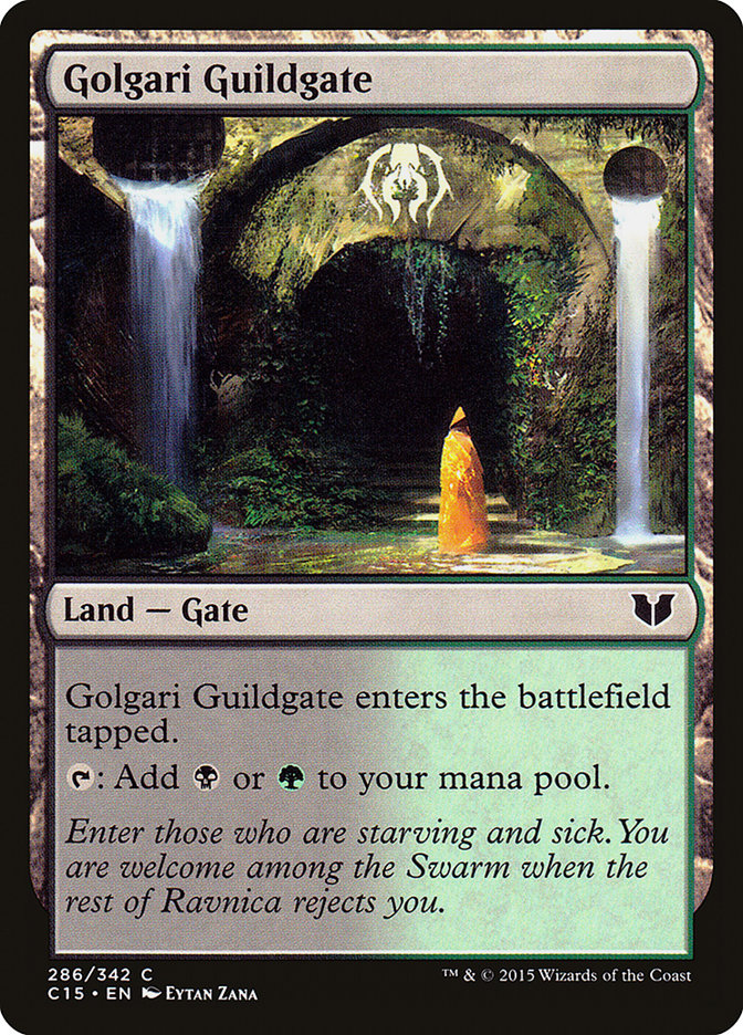 Golgari Guildgate [Commander 2015] | North Valley Games