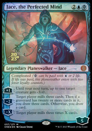 Jace, the Perfected Mind [Phyrexia: All Will Be One Prerelease Promos] | North Valley Games