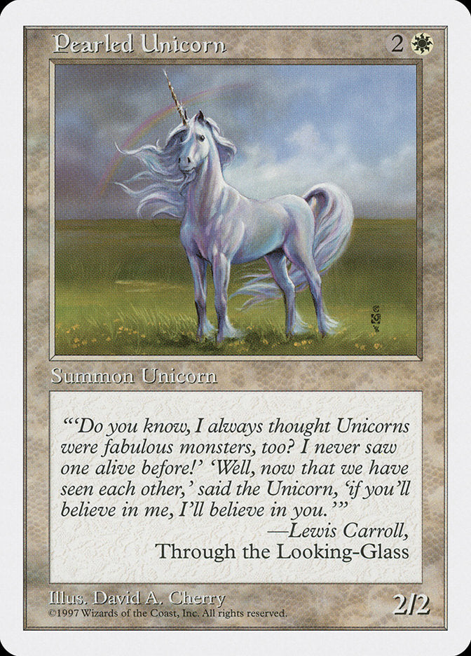 Pearled Unicorn [Fifth Edition] | North Valley Games