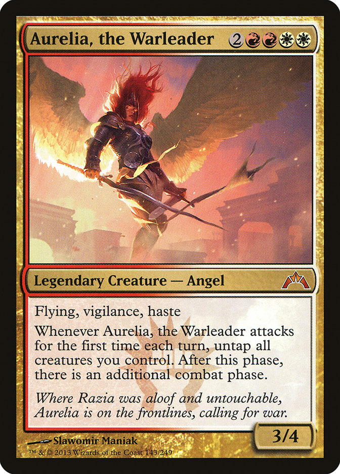 Aurelia, the Warleader [Gatecrash] | North Valley Games