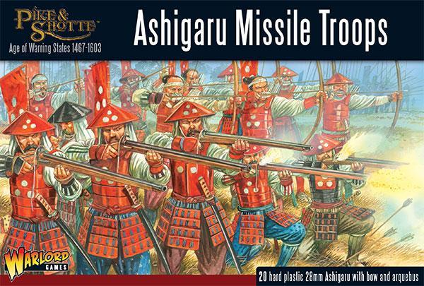 Ashigaru Missile Troops - Pike & Shotte | North Valley Games