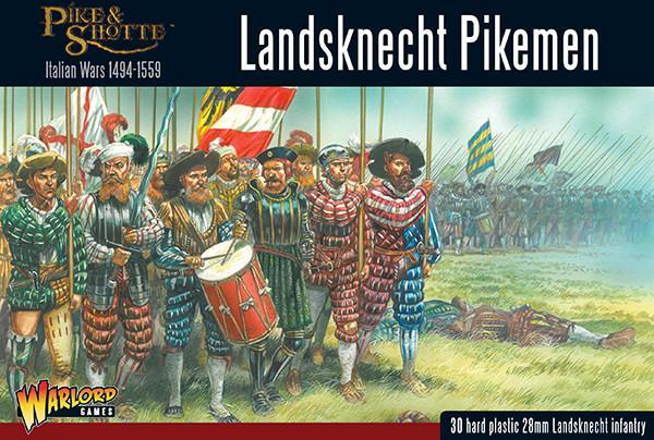 Landsknechts Pikemen - Pike & Shotte | North Valley Games