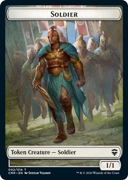 Soldier // The Monarch Double-sided Token [Commander Legends] | North Valley Games
