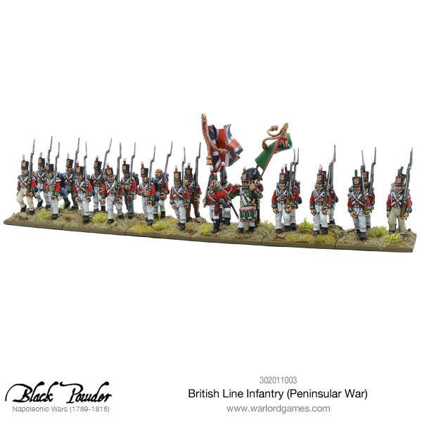 British Line Infantry (Peninsular War) - Black Powder | North Valley Games