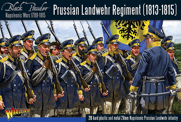 Prussian Landwehr regiment 1813-1815 - Black Powder | North Valley Games